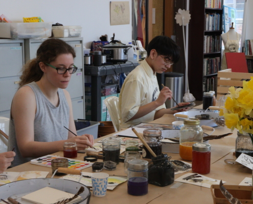 "Caveman Comics and Nature Ink Making" with Roberta Ziemba