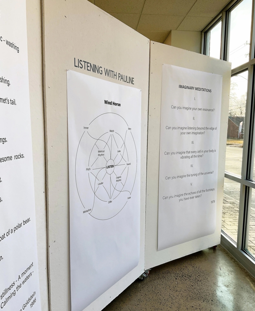 Listening With Pauline, Mar. 5 - 27, 2022