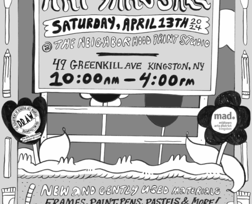 Art Yard Sale is April 13th