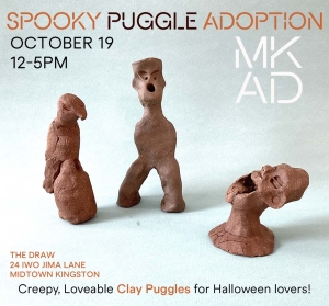 Spooky Clay Puggle Adoption Event