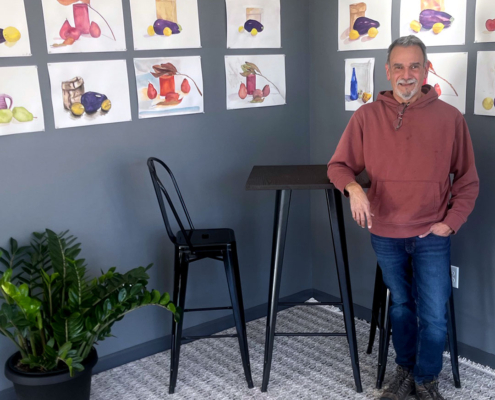 Watercolor Exploration Student Art Show