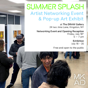 Summer Splash: Artist Networking Event & Pop-up Art Exhibit