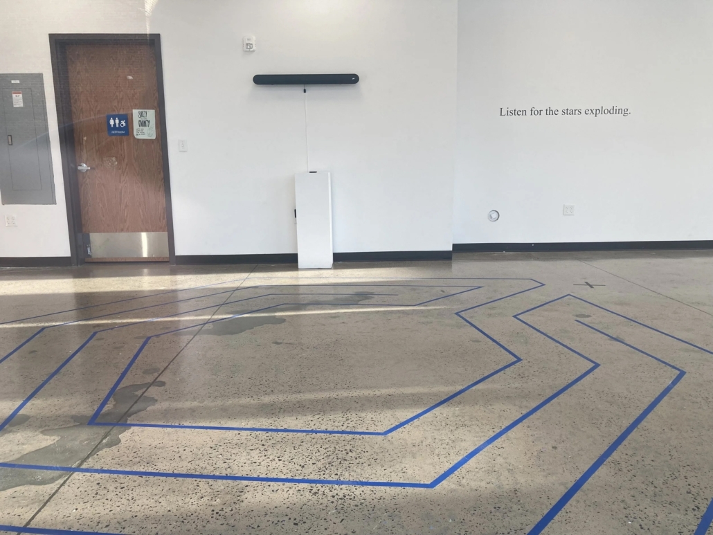 “Saturn Walk” by China Blue