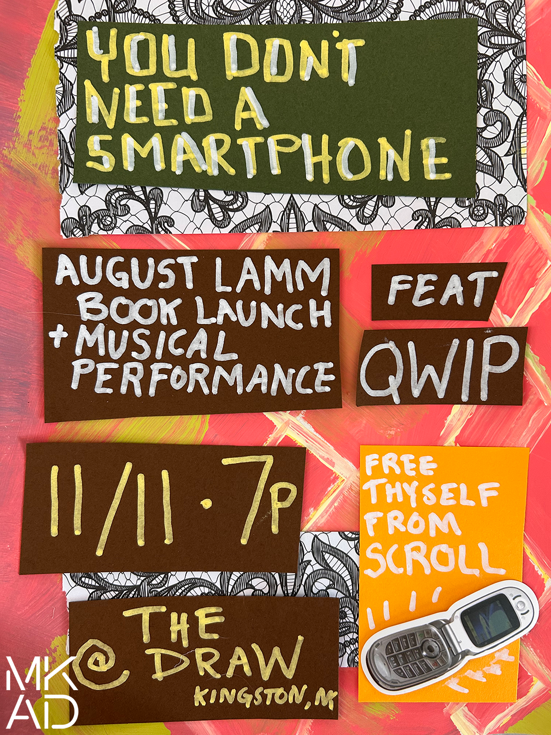 You Don't Need A Smartphone - August Lamm Book Launch